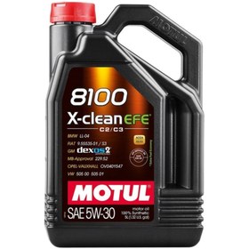 Resim Motul 8100 X-clean Efe 5w30 5 lt 