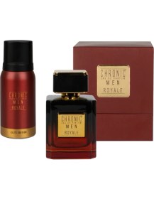 Resim Chronic Men Erkek Parfüm & Deodorant Krt Set 100+150 ml - Royale 