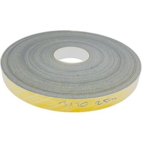 Resim Kapı Pencere İzolasyon Bandı Yapışkan Kapı Pencere Süngeri Eva 3mmx30mm Siyah 25 Metre 25 M 