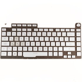 Resim ASUS ROG Strix G512LI G512LW 8Pin Notebook Klavye Işıklı (8Pin) 