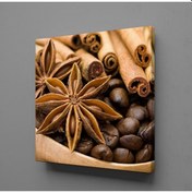 Resim Kahve Çekirdeği Kanvas Tablo 