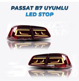 Resim Bosch Passat b7 led stop passat b7 elegance stop passat 2011-2014 uyumlu led stop 
