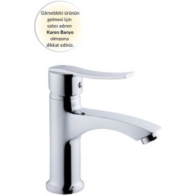 Resim Karen Banyo Nova Lavabo Bataryası, Krom, Cisa 45813 Krom 
