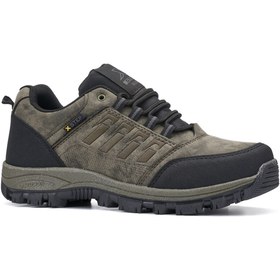 Resim AlbiShoes Outdoor Suya Dayanıklı Soğuk Geçirmez Mountain Kışlık Erkek Kısa Bot Trekking Ayakkabı 
