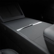 Resim [Orijinal Araba Derisi] for Tesla Model 3 Highland 2024+ Model Y Juniper 2025 Orijinal Araba Derisi Merkezi Kontrol Paneli Filmi Anti-Çizik Otomatik Parçalar Orijinal Ca için Uygun 