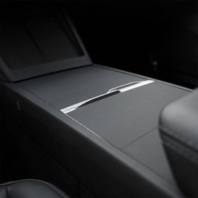 Resim [Orijinal Araba Derisi] for Tesla Model 3 Highland 2024+ Model Y Juniper 2025 Orijinal Araba Derisi Merkezi Kontrol Paneli Filmi Anti-Çizik Otomatik Parçalar Orijinal Ca için Uygun 