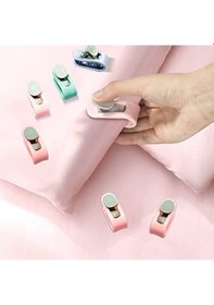 Resim Buffer 4 Adet Perde Tutucu Kaydırmaz Örtü Düzenleyici Klips Çok Renkli 