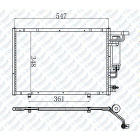 Resim Klima Radyatoru Kondenser Fiesta 1.2I-1.4Tdci-1.4I-1.6I 2008- 504616517 