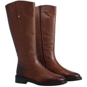 Resim Poletto Hakiki Deri Taba Çizme Düz 5780 27 S-2304 Taba 