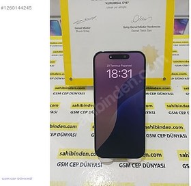 Resim Apple iPhone 15 Pro İkinci El YD | 128 GB | Natürel Titanyum 