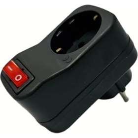 Resim Siyah Anahtarlı 3500W 16A 150 Jolue Ledli Yüsek Akım Yıldırım Şok Korumalı Topraklı Priz… 