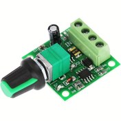 Resim DC Motor Hız Kontrol Cihazı PWM 1803BK, DC 1.8V 3V 5V 6V 7.2V 12V 2A 30W Düşük Voltaj Ayarlanabilir Sürücü Motor Hız Regülatörü Hız Kontrol Düğmesi ile 