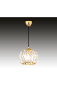 Resim Alvina Aydınlatma Mihra Taşlı 20'lik Gold Lüx tekli yatak odası ara hol çocuk odası mutfak 