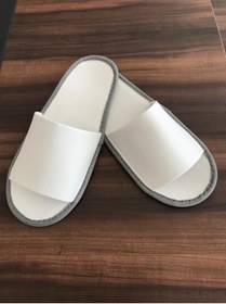 Resim BM Otel Terlikleri Spa Burnu Açık Model Terlik 250 Çift 