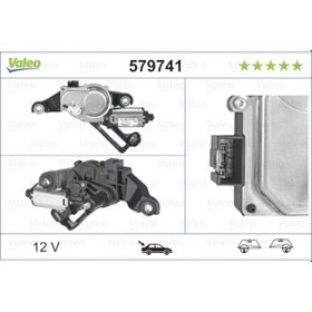 Resim VALEO 579741 Silecek Motoru (Arka) BMW 1 Serisi (E81.E87)(2004-) (WT746789) 