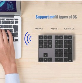Resim POSCAM BLUETOOTH NÜMERİK KLAVYE 