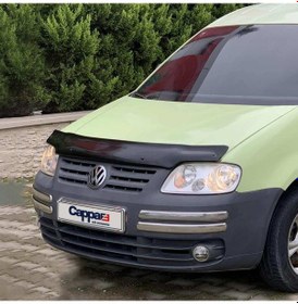 Resim Cappafe Vw Caddy Ön Kaput Koruyucu Rüzgarlık 4Mm Abs 2004-2010 
