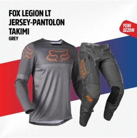 Resim Fox Gri Turuncu Jersey Pantolon Takımı 