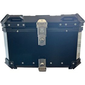 Resim GİZA MOTOR 45 Lt Alüminyum Motosiklet Arka Çanta (Top Case) 