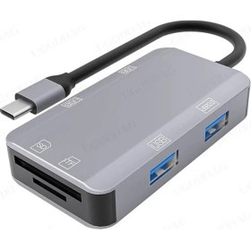 Resim ZR785 6 In 1 NK-3049H Usb-C Multi-Function Çevirici 