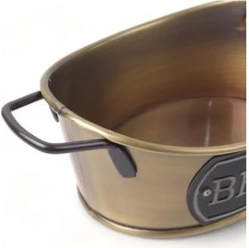 Resim Mcreative Gondol Lüks Ekmek Sepeti Gold Kaplama Inceliği, Galvaniz Dayanıklılığı ve Lüks Tasarımıyla Gondol Lüks Ekmek Sepeti 