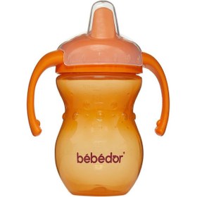 Resim Bebedor Sert Uçlu 6 Ay Kulplu Alıştırma Bardağı 270 ml 