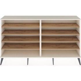 Resim Arges Konsol 8 Raflı 176x30x99 Aytaşı-aytaşı/çam Aytası/atlas Çam - Aytası 