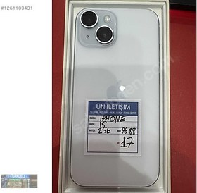Resim Apple iPhone 15 İkinci El TR | 256 GB | Mavi 