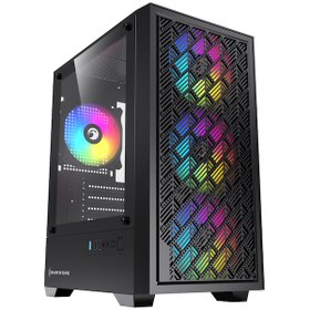 Resim Game in Game FLOW 4x12cm Argb Fanlı M.Atx Kasa 