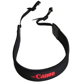 Resim Canon Uyumlu Fotoğraf Makineler için Neoprene Omuz Boyun Askısı 