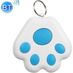 Resim 2 Adet Köpek Pençe Bluetooth Anti-Kayıp Cihaz Açık Mavi (Yurt Dışından) 