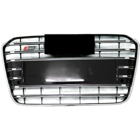 Resim Audi A6 S6 2013-2015 Kromlu Siyah Panjur 