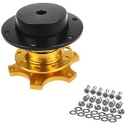 Resim 6-cıvata Evrensel Direksiyon Hızlı Bırakma Göbeği Adaptörü K21088g 