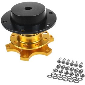 Resim 6-cıvata Evrensel Direksiyon Hızlı Bırakma Göbeği Adaptörü K21088g 