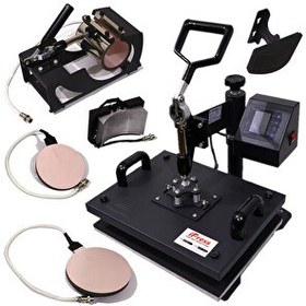 Resim iPress C2938-5 Combo Transfer Baskı Makinası (Çok Fonksiyonlu) 