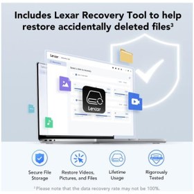 Resim Lexar ES3 SSD 1TB USB Gen2 Taşınabilir SSD harici katı hal sürücüsü LES3XXX001T-RN SNG SIFIR 