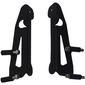 Resim GP Kompozit Honda PCX 125 / 150 2011-2024 Uyumlu Arka Çanta Demiri Siyah 