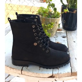 Resim Bags Shoes Bulldozer 230607 Hakiki Nubuk Deri Kadın Postal Bot 