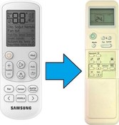 Resim Samsung İle Uyumlu Klima Kumandası-resimde Sağdaki Gönderilir 