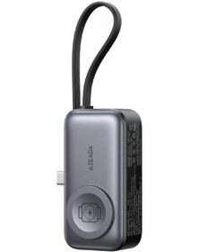 Resim Jopus 5000 Mah Powerbank Lightning Dahili Kablolu Kablosuz Şarj Watch Airpods Uyumlu Mini Powerbank- S18-a Standart 