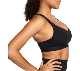 Resim Nike Indy High-Support Kadın Siyah Sporcu Sütyeni - Yüksek Destekli Koşu ve Hııt Bra | FD1068-010 