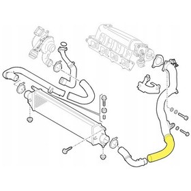 Resim Fiat Bravo Ii Lancia Delta Iii 1.6 Mtjd Turbo Hortumu 51879552 521229901 