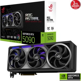 Resim SHC4200 ROG-ASTRAL-RTX5090-O32G-GAMING, 32GB, 512BIT, Gddr7, 2xhdmi, 3xdp Ekran Kartı 