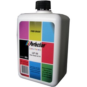 Resim Perfection Pasta Yazıcıları İçin Yenilebilir Gıda Mürekkebi 500 ML Siyah 