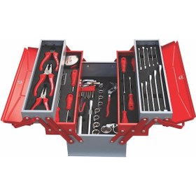 Resim İzeltaş 8420 Mekanikçi Takım Çantası 5 Gözlü 62 Parça - 8420005063 