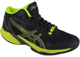 Resim Asics Sky Elite FF MT Siyah-Sarı Erkek Voleybol 