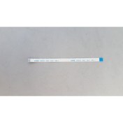 Resim FFC 8 Pin 10cm Ters 0.5mm Adımlı Esnek Flex Kablo Awm 20624 80c 60v Şerit Fleks Film 