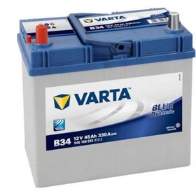 Resim Varta Blue Dynamic B34 Ters Kutup 12 V 45 Ah 330 A(EN) Akü 