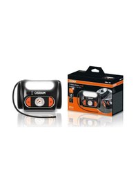 Resim Osram 12v Lastik Şişirme Hava Kompresörü 120w 0-100 Psı / 0-6.9 Bar / 4 Dk Analog 