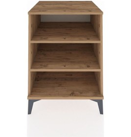 Resim Kronos Komodin 2 Raflı 60x59x80 Çam-çam Çam 